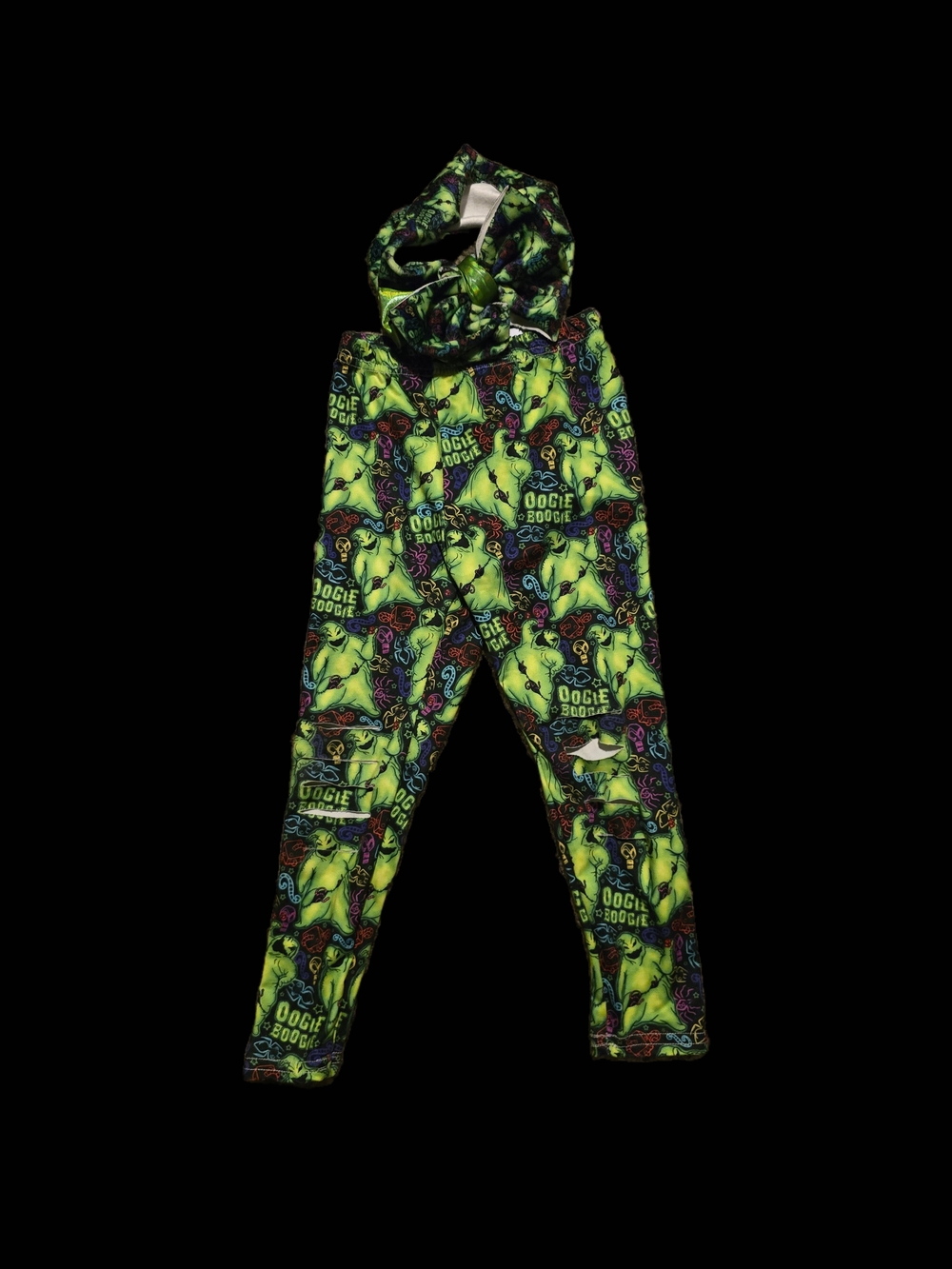 4t Oogie Boogie Leggings with Headwrap